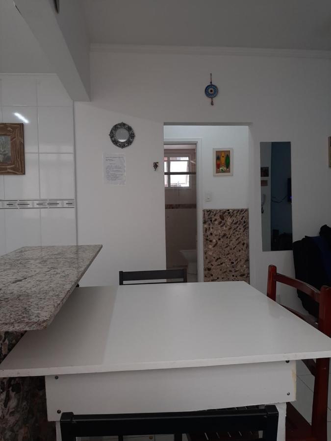 Apartamento Vento E Mar - 2 Quartos Com Sacada Na Quadra Da Praia Do Gonzaga サントス エクステリア 写真