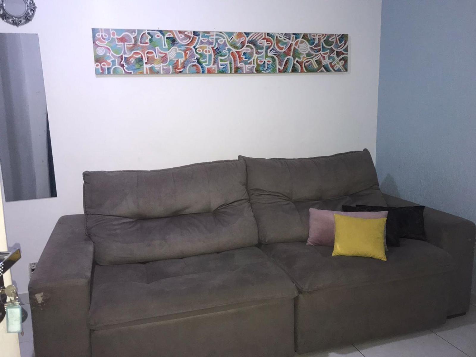 Apartamento Vento E Mar - 2 Quartos Com Sacada Na Quadra Da Praia Do Gonzaga サントス エクステリア 写真