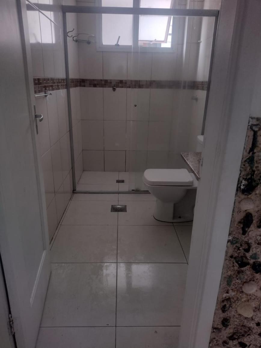 Apartamento Vento E Mar - 2 Quartos Com Sacada Na Quadra Da Praia Do Gonzaga サントス エクステリア 写真