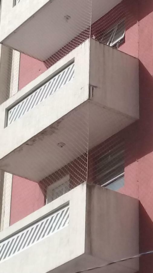 Apartamento Vento E Mar - 2 Quartos Com Sacada Na Quadra Da Praia Do Gonzaga サントス エクステリア 写真